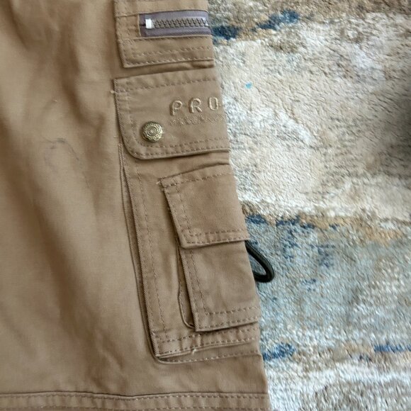 Brown Fashion Cargo Utility  pants -Men's Size 28 - Picture 4 of 8